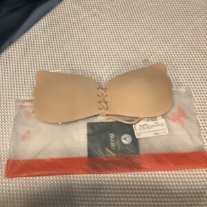 ZACCA Adhesive Push Up Strapless Drawstring Bra Size A